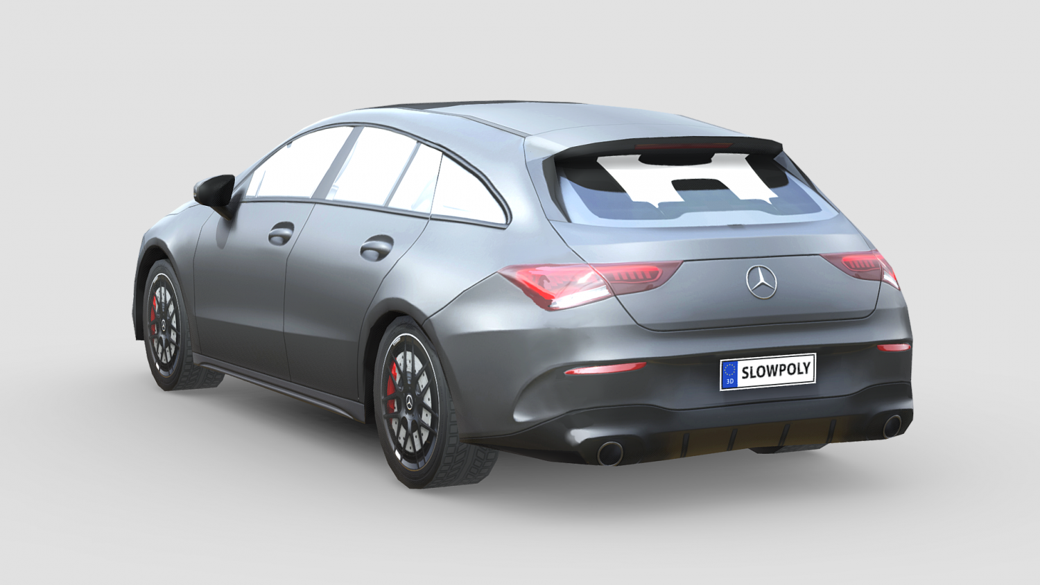 Mercedes-Benz AMG CLA 35 Shooting Brake 3D Модель in Спортивные 3DExport