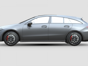 Mercedes-Benz AMG CLA 35 Shooting Brake 3D Model