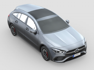 Mercedes-Benz AMG CLA 35 Shooting Brake 3D Model