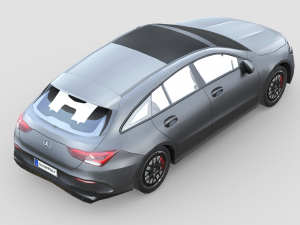 Mercedes-Benz AMG CLA 35 Shooting Brake 3D Model