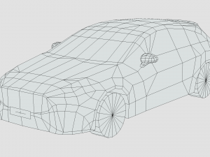 Mercedes-Benz AMG CLA 35 Shooting Brake 3D Model