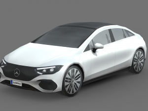 Mercedes-Benz EQE 3D Model