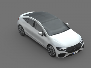 Mercedes-Benz EQE Modelo 3D