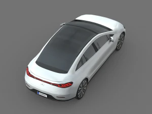 Mercedes-Benz EQE 3D Model