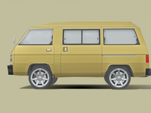 Mitsubishi Delica Wagon Modello 3D