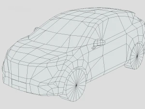 Nissan Ariya 2020 3D Model