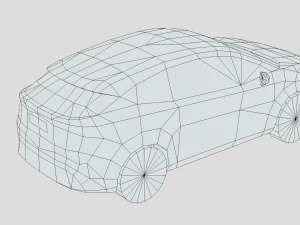 Nissan Ariya 2020 3D Model