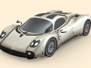 Pagani Utopia 3D Model