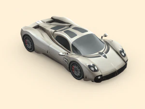 Pagani Utopia 3D Model