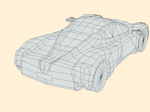 Pagani Utopia 3D Model