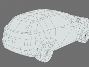 Peugeot 3008 2021 3D Модель