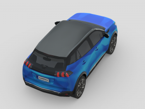 Peugeot e-2008 3D 모델