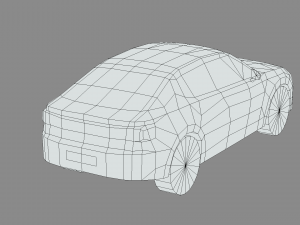 Polestar 2 2023 3D Model