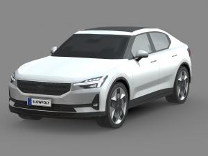 Polestar 2 2023 3D 모델