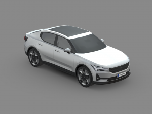 Polestar 2 2023 3D Model
