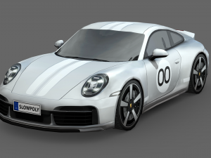 Porsche 911 Sport Classic 2023 3D Model