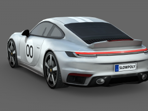 Porsche 911 Sport Classic 2023 3D 模型