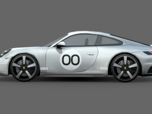 Porsche 911 Sport Classic 2023 3D 模型