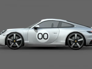 Porsche 911 Sport Classic 2023 3D Model