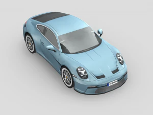 Porsche 911 ST 2024 3D Model