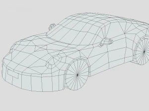 Porsche 911 ST 2024 3D Model