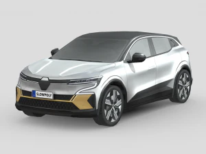Renault Megane E 3D Model