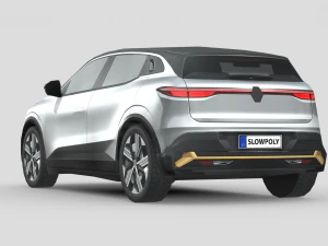Renault Megane E 3D Model