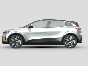 Renault Megane E 3D Model