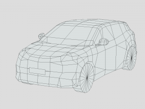 Renault Megane E 3D Model