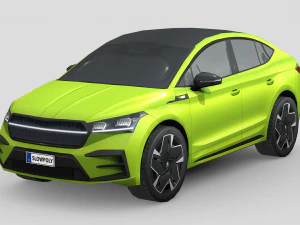 Skoda Enyaq RS iV Modelo 3D