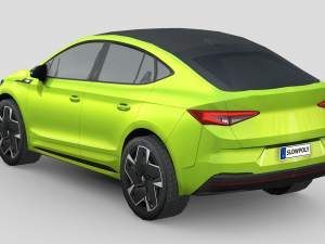 Skoda Enyaq RS iV 3D Model