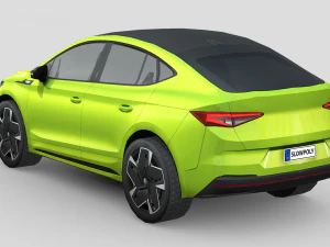 Skoda Enyaq RS iV 3D Model