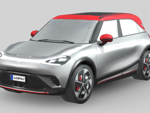 Smart 1 Brabus 3D Model