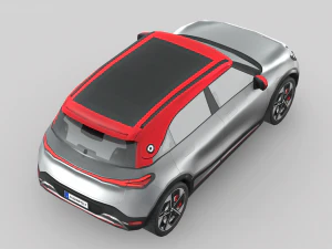 Smart 1 Brabus 3D Model
