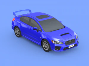 Subaru Impreza WRX STi 3D Model
