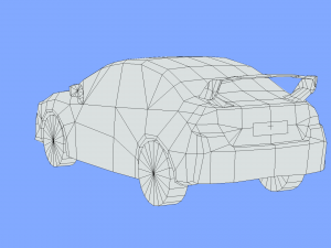 Subaru Impreza WRX STi 3D Model