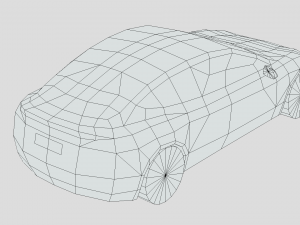 Tesla Model 3 2021 3D 모델