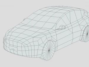Tesla Model X 2018 3D Model