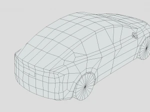 Tesla Model X 2018 3D Model