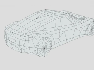 Tesla Roadster 2020 3D Model