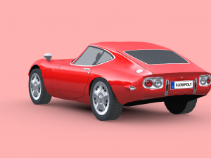 Toyota 2000GT 1969 Modelo 3D