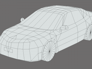 Toyota Camry LE Hybrid 2023 3D Model