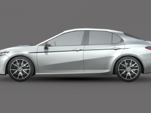 Toyota Camry LE Hybrid 2023 3D Model