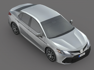 Toyota Camry LE Hybrid 2023 3D Model