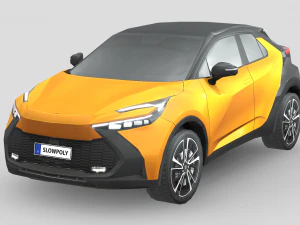 Toyota C-HR 2024 3D Model