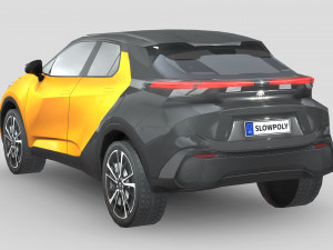 Toyota C-HR 2024 Modello 3D