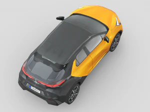 Toyota C-HR 2024 3D Model