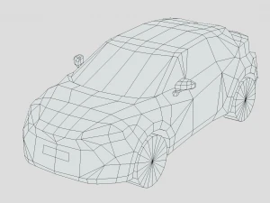 Toyota C-HR 2024 3D Model