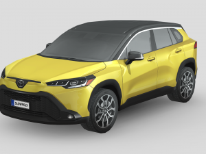 Toyota Corolla Cross Hybrid 2023 Modelo 3D
