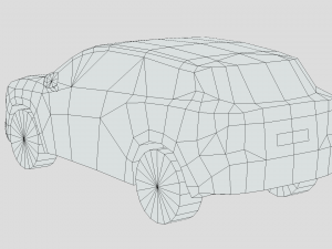 Toyota Corolla Cross Hybrid 2023 Modelo 3D